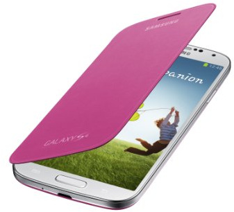 Funda con Tapa para Samsung Galaxy S4 Funda, Rosa, Samsung Galaxy S4 Case