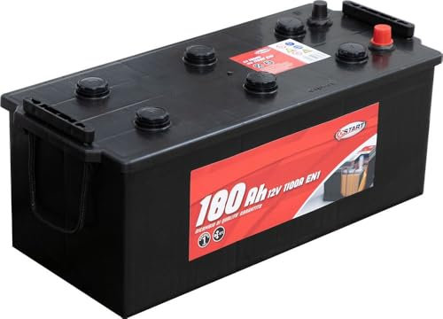 Batteria per autocarro e trattori 180Ah 12V 1000A polo positivo sinistro