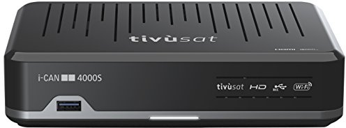 I-Can 4000S Tessera Tivusat, Nero/Antracite