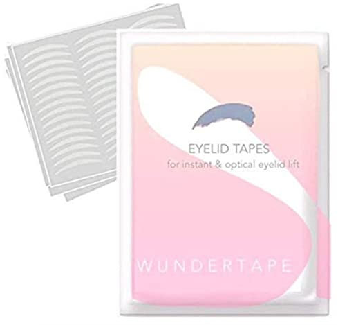 WUNDERTAPE Schlupflider Stripes (240 Stück Größe S) Schlupflid-Tape Streifen zum Augenlid-Lifting ohne OP! (wasserfest, 24h Halt, double eyelid lifting tapes) Augenlid-Tape (240 S)