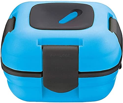 Lunch Box ~ Pinnacle Insulated Leak Proof Lunch Box for Adults and Kids - Thermal Lunch Container with New Heat Release Valve, 16 oz - Blue