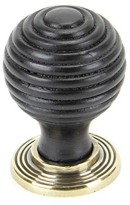 From the Anvil Ebony and AB Beehive Cabinet Knob 35mm
