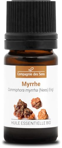 Mirra (Commiphora myrrha) BIO – 5 mL – Aceite Esencial Premium – 100% Puro, Natural – Quimiotipado e Integral