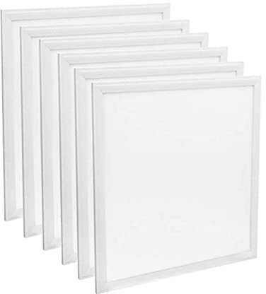 Optonica - Lote de 6 placas LED de 29 W, 60 x 60 cm, 3600 lm, color blanco del día 6000 K