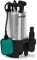 VONROC Pompa Sommersa SP505AC - 850W, 14.000 L/h, Acciaio Inossidabile, Galleggiante Automatico, IPX8