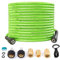 Pressure Washer Hose 50 FT 1/4”, 4000 PSI Kink Resistant High Pressure Replacement Hose M22 14mm Thread, Flexible Extension Hose with 3/8 Quick Connect Adapters for Power Washing