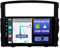 YUNTX Android 14 Autoradio für Mitsubishi Pajero 4 V80 V90 (2006-2016)-2 Din-[Integriertes CarPlay/Android Auto/GPS]-9” IPS 2.5D Touch-Screen-mit Kamera-DAB/Lenkradsteuerung/MirrorLink/BT 5.0