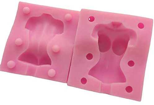 Fondant Formen 1 Stück Frau Torso Figur Silikonform Geburtstag Kuchen Seife Sex Form Backwerkzeug