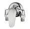 XINRUI Exposed Brass Shower Mixer Valve Kit, 3-Way Chrome Plated Single Handle Faucet, Surface Mounted for Bathroom, G1/2 Inlet and Outlet, Ceramic Valve Core