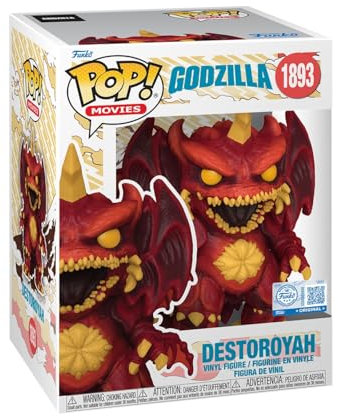 Funko Pop! Movies: Godzilla - Destoroyah - RF Destroyah - Exclusiva Amazon - Figura de Vinilo Coleccionable - Idea de Regalo - Mercancia Oficial - Juguetes para Niños y Adultos - Movies Fans