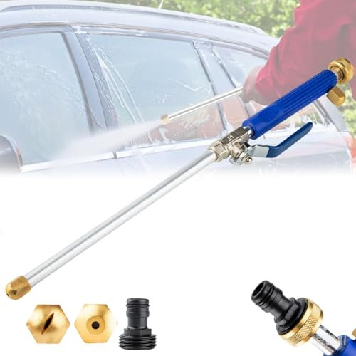hydrokraft hochdruckreiniger,Jetsono Hochdruck Oberflächenreinigungskraft Kompakt Und Leicht,Hydrojet Mit Hochdruckdüse Wasserspritze Waterjet Hochdruck Wasserschlauch Für Auto Garten