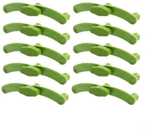 Honseadek 10 Stück verstellbare Obstbaum-Zweigform, Formwerkzeug für Bonsai, Bonsai-Zweig-Bieger für gesundes Wachstum, Gartenpflanzenpflege