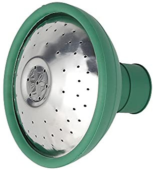 1 regadera universal de jardín con cabezal de rosa, rociador de agua que se adapta a todas las latas de riego de tamaño estándar para regar plantas de jardín, flores, interiores y exteriores (1