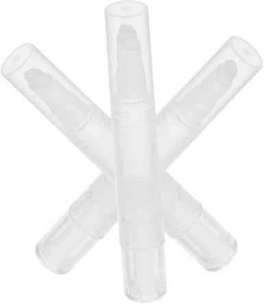 NIYANGLE 3pcs Versatile Nail Oil Pen Cuticle Oil Applicator Lip Gloss Lipjelly Tinted Glaze