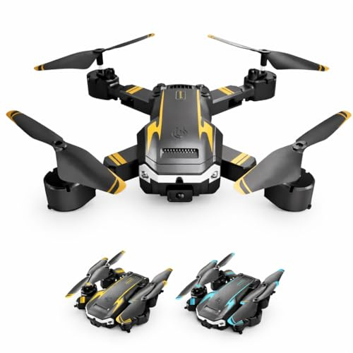 S6 Original 8K Dual Camera Drone – 3-Sided Obstacle Avoidance | Foldable RC Quadcopter with Optical Flow, Gesture Control, WiFi FPV, and 360° Features | Ideal for Adults & Beginners