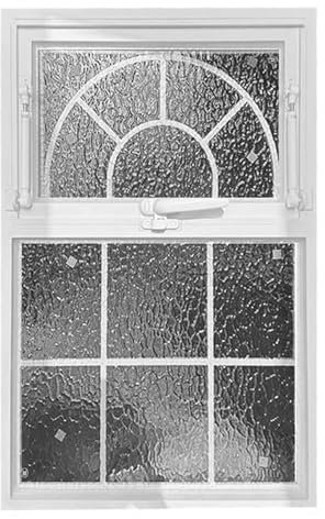 Ventana corredera de aluminio blanco de 80 x 110 cm con cristal ondulado de agua, elegante solución de privacidad para dormitorios, cobertizos y servicios para el hogar, mejora tu espacio