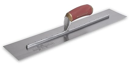 Marshalltown PermaShape Glättkelle “Broken-in”, Durasoft Griff, Carbonstahl, Maße: 508×127 mm