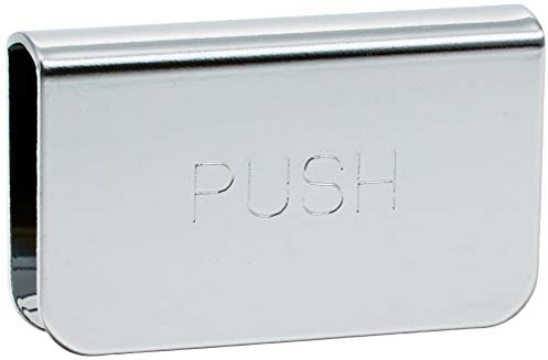 Lampe 14046 K-130 Druckknopfplatte K-130Cr, Chrom