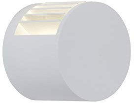 AEG JUDON LED Wandleuchte Durchmesser 7,9 cm Aluminium-Druckguss/Glas Weiss
