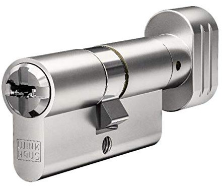 WINKHAUS keyTec N-Tra Knaufzylinder | 55-45K mm | Tür-Zylinder Schließzylinder mit Knauf | Aufbohrschutz Pickingschutz | Patentschutz bis 2029 | 5 Schlüssel & Sicherungskarte | Einzelschließung