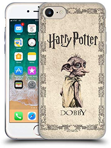 Head Case Designs Offizielle Harry Potter Dobby House Elf Geschoepf Chamber of Secrets II Gelhülle [Militärischer Grad] Kompatibel Mit Apple iPhone 7/8 / SE 2020 & 2022 Und Kompatibel Mit MagSafe