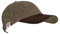 WALKER AND HAWKES Brungton - Basecap aus Harris-Tweed - Schirm aus Leder - Moosgrün - Einheitsgröße