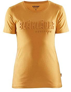 Blaklader Damen-T-Shirt 3D 3431-1042 - Größe M - Honiggold