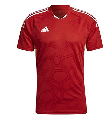 adidas CON22 MD JSY Jersey (Short Sleeve) Mens, TEPORE/White, M