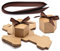INHEMING Geschenkbox Braun Kleine, 25 Stück Karton Geschenkboxen, Faltschachtel Geschenkkartons Klein für Geschenke, Hochzeit, Party