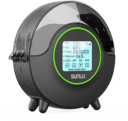 [2023 Neue Fassung] SUNLU Filament Trockner, verbesserte 3D Drucker , 360° Surround Heizung, Trockenbox, PLA PETG ABS TPU Nylon PA Dehydrator, Filament Dryer S2,Schwarz