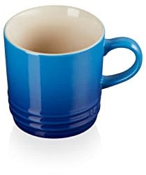 Le Creuset Stoneware Cappuccino Mug, 200 ml, Azure, 70303202200099