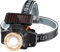 TISHOW - Lámpara frontal solar, lámpara frontal recargable con sensor inteligente, lámpara frontal LED de ángulo y enfoque ajustable, 3 modos portátil, linterna frontal para camping, ciclismo, pesca,
