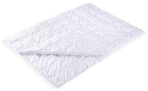 Prinz Leicht-Steppbett Microfaser Kochfest (155x220) flauschig, anschmiegsam - für die warmen Sommermonate