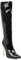Carkuolary Womens Knee Stivali Alti Sexy Appuntito tacco a spillo High Heel Long Autunno Stivali Moda & Classico Dress Scarpe per donne Ragazze Le signore nero Numero 42