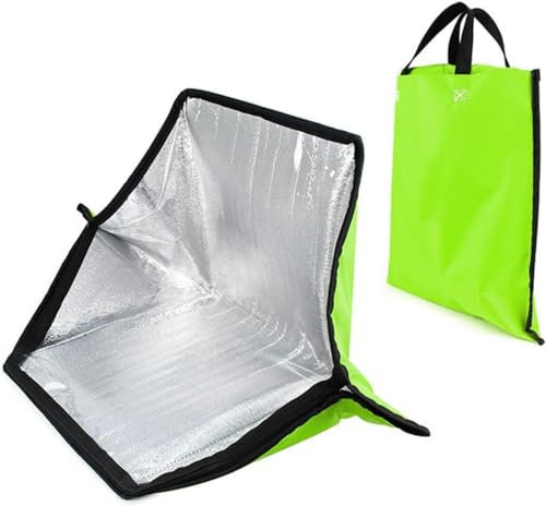 FnnEmg Sac De Four Solairecuiseur,De Chauffage Solaire, Sac De Four Solaire De Cuisson, for Outil d'urgence De Voyage De Camping en Plein Air