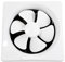 Sehr Leise Badlüfter Abluftventilator Wand Ventilator Badezimmerventilator Wandventilator für Küche WC Büro Abluft Durchmesser 300mm 40W