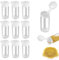 Saler et Poivrer, Set de 10 Petits Mini Saler, Sel Poivre Sachet Individuel, Pots à éPices, Saliere Plastique, Sel et Poivre en Sachet Individuel, pour BBQ Camping en Plein Air