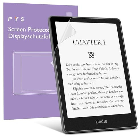 PYS Blendfreie Schutzfolie für Kindle Paperwhite 6,8 Zoll 11. Generation 2021 Anti Glare Fingerabdruck Kratzfest Displayschutz 2 Stück