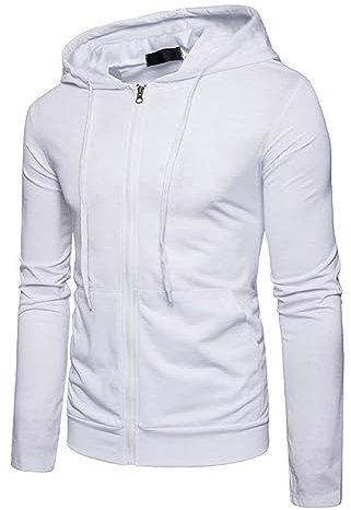 Herren Kapuzenjacke mit Reissverschluss, Sweatshirt mit reißverschluss Herren, Pullover 3XL Herren, Herren Winterpullover, Pullover Herren Sommer, Kuscheljacke Herren, Hoodie grau Herren, Herren Sale