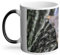Mug Thermo-réactif Tasse Magique - Écureuil Roux Mange une Noisette sur un Tronc - 325 ml