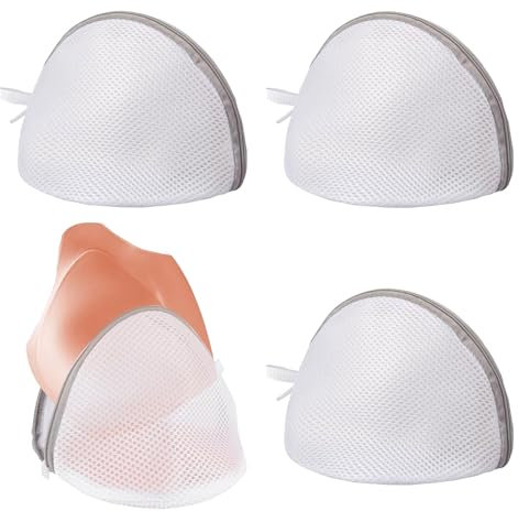 3 Stück Bh Wäschenetz,Wäschenetz Bh Mit Reißverschluss,Bh Netz Für Waschmaschine,Wiederverwendbare Wäschesack Für Kleidung Unterwäsche Bh Waschbeutel Für Waschmaschine,Wäschenetz Klein (Grau)