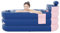 Bañera inflable para adultos, bañera inflable – bañera de hidromasaje plegable exterior e interior – bañera portátil para adultos, bañera independiente con reposacabezas, soporte lumbar, bolsillo de