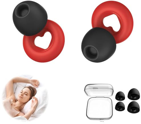 ZWWOGE 1Paar Earplugs,Noise Cancelling Ohrstöpsel, Gehörschutz für Konzerte und Festivals, Silikon-Ohrstöpsel für Musiker, Live-Events, DJs, Arbeit, SNR 24 dB Geräuschunterdrückung Ohrstöpsel