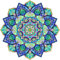 Aquamarine games Holzpuzzle, Blau, Grün, Türkis, Lila, 35 x 35 cm (1)