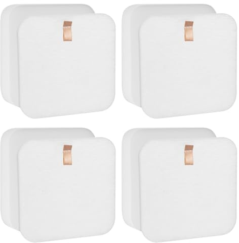 HOUSEMAX 4-Pack Foam & Felt Filters for Shark NZ780UKT Anti Hair Wrap Plus Lift-Away Upright Vacuum Cleaner