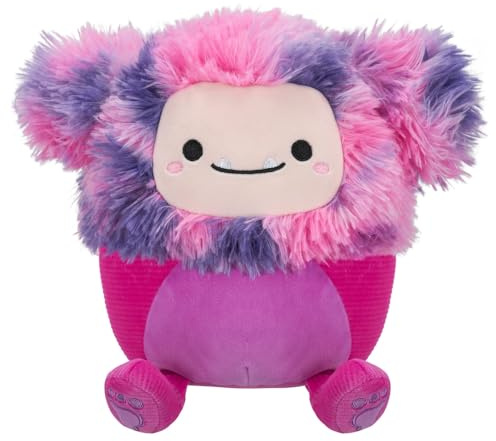 Squishmallows Original 7.5-Inch Woxie the Magenta Bigfoot | Collectable Cute Plush Toy, Cuddly Toys for Children, Soft Toys, Cute Teddies Suitable for Girls and Boys Ages 3