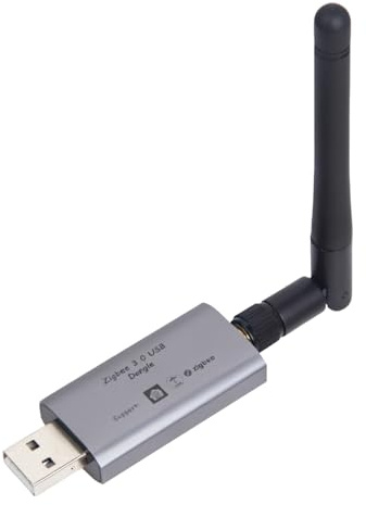 eMylo Zigbee 3.0 USB Dongle Gateway, Universal Wireless Zigbee USB Adapter Coordinator with Antenna for Home Assistant, Open HAB, Zigbee2MQTT etc, EFR32MG21 Chip