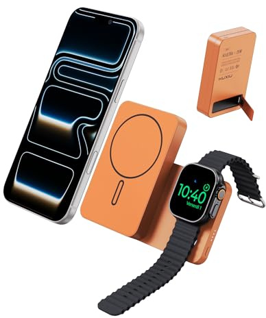 KU XIU Qi2.2 25W Magnético Power Bank 10000mAh para iPhone y Apple Watch