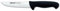 Arcos Cuchillo Carnicero Acero Inoxidable Nitrum y Hoja 160 mm. Cuchillo Cocina Profesional Cortar Carne, Pescado y Verduras. Mango ergonómico polioximetileno. Serie 2900. Color Negro.