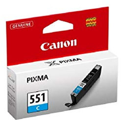 Canon Tintenpatrone CLI-551 C cyan - 7 ml für PIXMA Drucker ORIGINAL